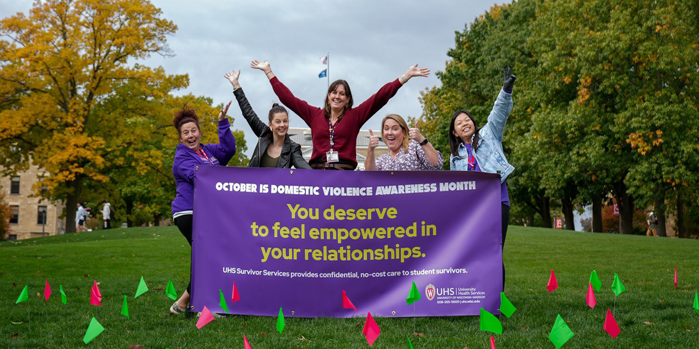 Faculty pictured on Bascom Hill